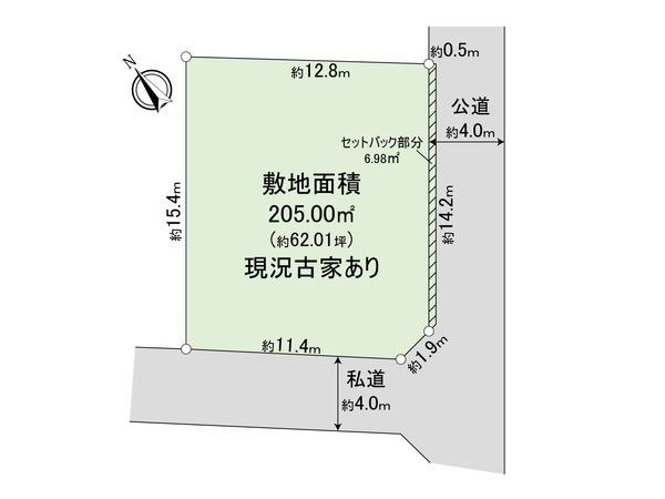 さいたま市西区大字中野林 区画図