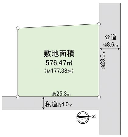 さいたま市西区大字飯田 区画図 区画図