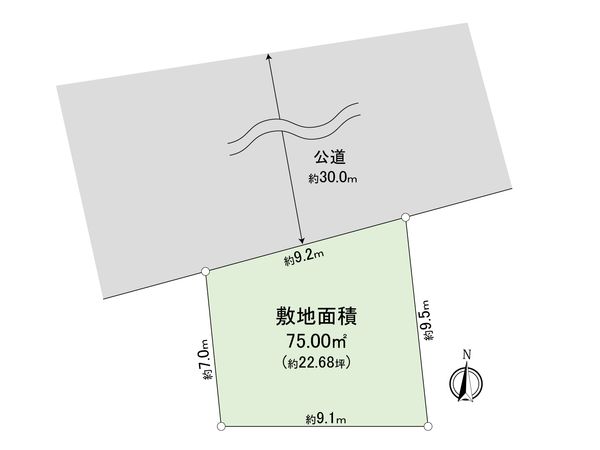 さいたま市大宮区上小町 区画図