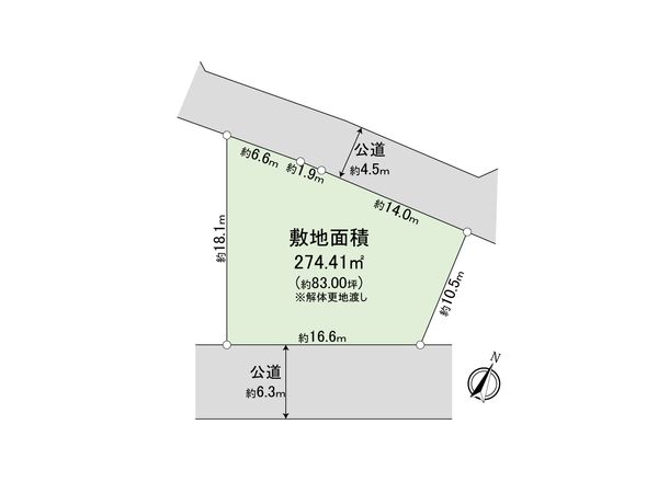 さいたま市大宮区堀の内町3丁目 区画図