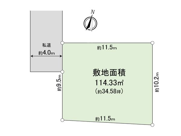 さいたま市大宮区大成町2丁目 区画図 さいたま市大宮区大成町2丁目 区画図