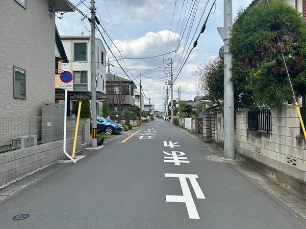 南西側前面道路