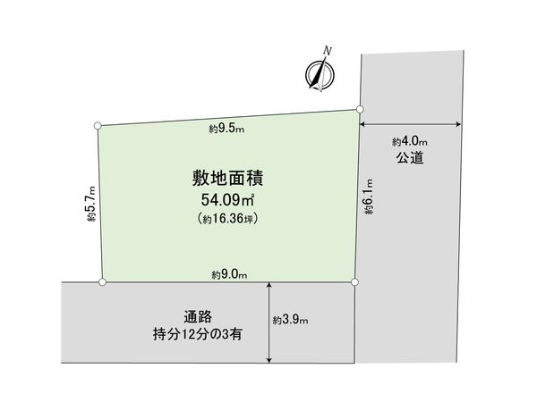 さいたま市緑区山崎1丁目 区画図 さいたま市緑区山崎1丁目 区画図