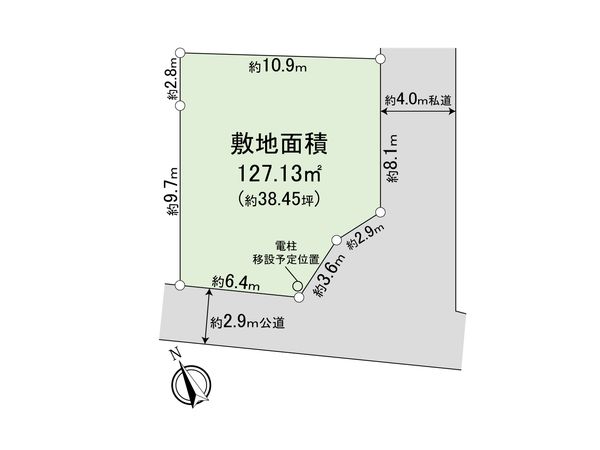 さいたま市見沼区大字蓮沼 区画図