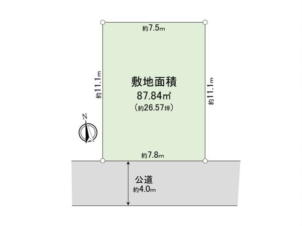 さいたま市北区日進町2丁目 区画図