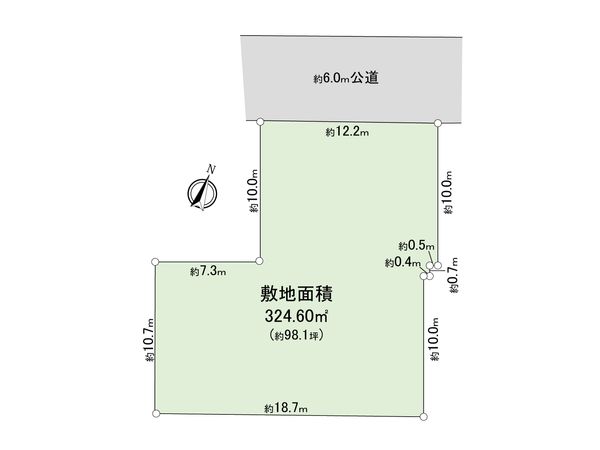 さいたま市北区宮原町1丁目 区画図 さいたま市北区宮原町1丁目 区画図