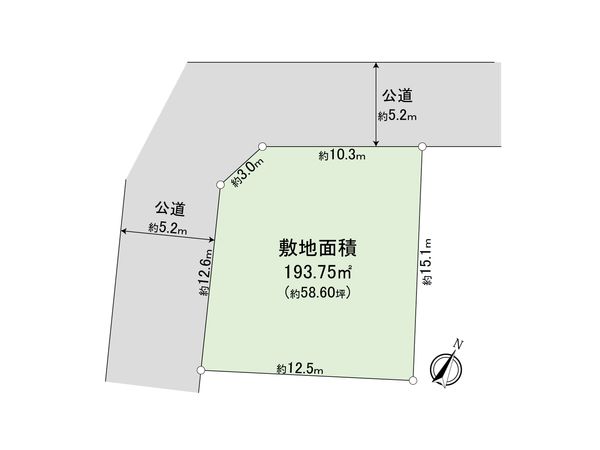 さいたま市北区盆栽町 区画図 区画図