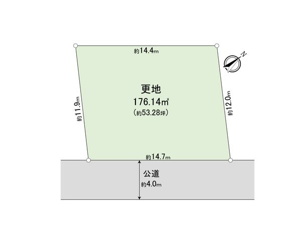 上尾市中妻5丁目 区画図 上尾市中妻5丁目 区画図