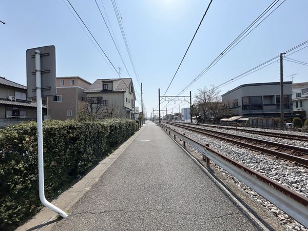 さいたま市北区別所町 1号地 前面道路含む外観 さいたま市北区別所町 1号地 前面道路含む外観