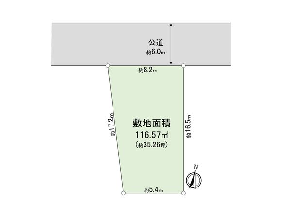 さいたま市北区宮原町4丁目 区画図 さいたま市北区宮原町4丁目 区画図