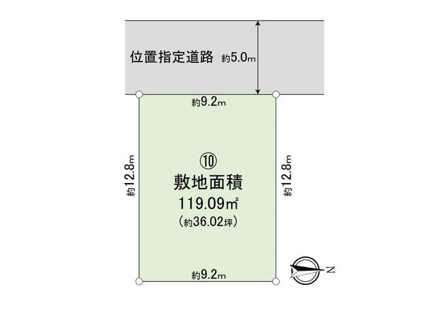 さいたま市岩槻区宮町1丁目 10区画 区画図 さいたま市岩槻区宮町1丁目 10区画 区画図