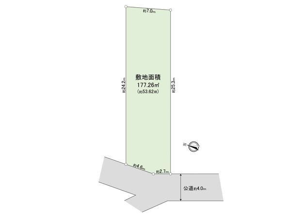 さいたま市西区大字高木 A区画 区画図 さいたま市西区大字高木 A区画 区画図