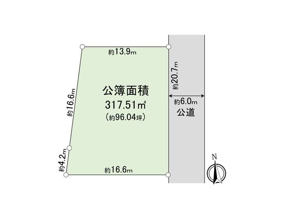 さいたま市北区土呂町2丁目 区画図
