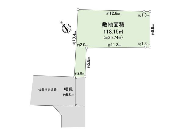 さいたま市見沼区大字中川 区画図 さいたま市見沼区大字中川 区画図