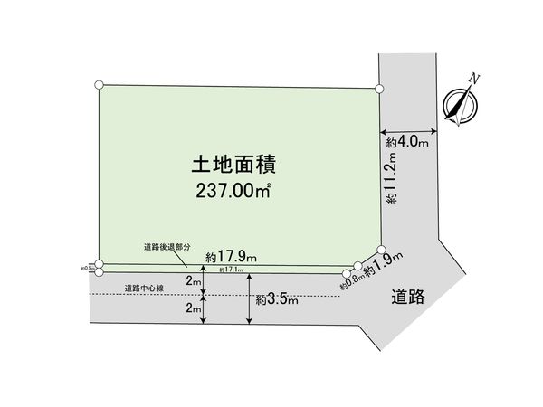 さいたま市北区奈良町 区画図