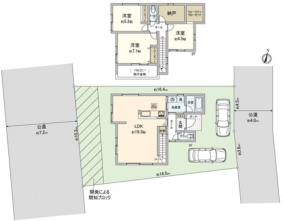 さいたま市見沼区大字中川 10号棟 間取図(平面図) さいたま市見沼区大字中川 10号棟 間取図(平面図)