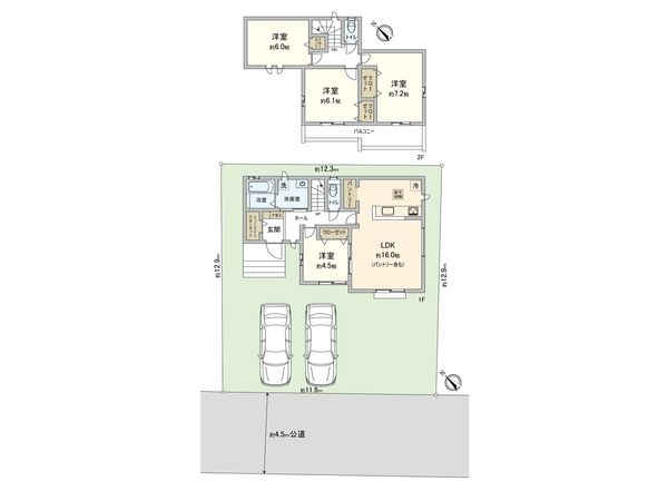 さいたま市西区プラザ A号棟 間取図(平面図) さいたま市西区プラザ A号棟 間取図(平面図)
