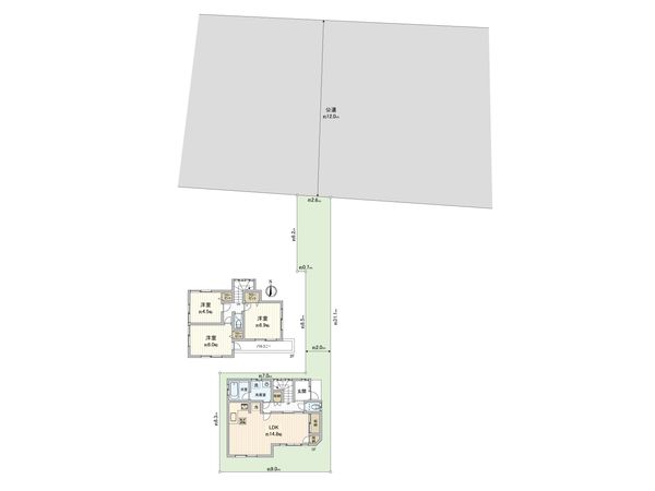 さいたま市北区別所町 間取図(平面図)
