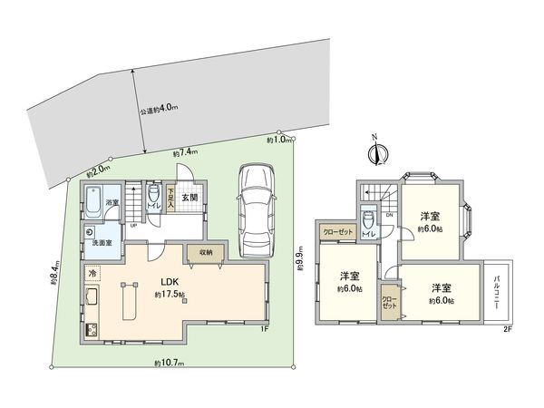 さいたま市西区宮前町 間取図(平面図)