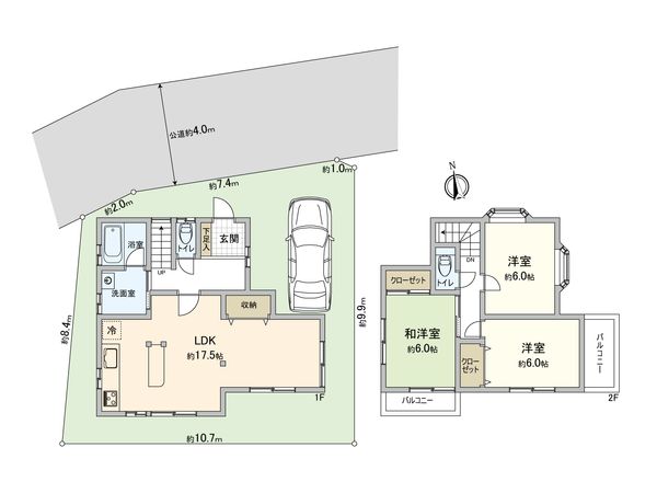 さいたま市西区宮前町 間取図(平面図)