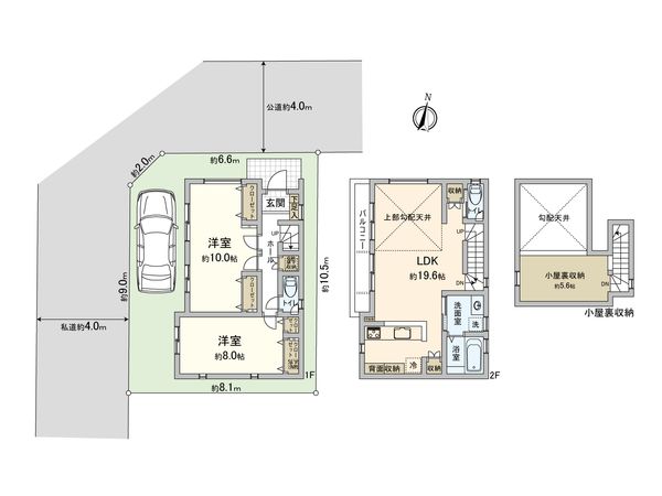 さいたま市北区日進町2丁目 間取図(平面図) さいたま市北区日進町2丁目 間取図(平面図)