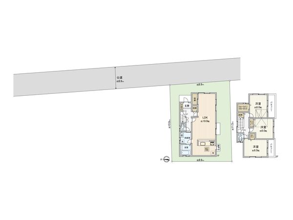 さいたま市西区大字内野本郷 間取図(平面図) 間取図(平面図)