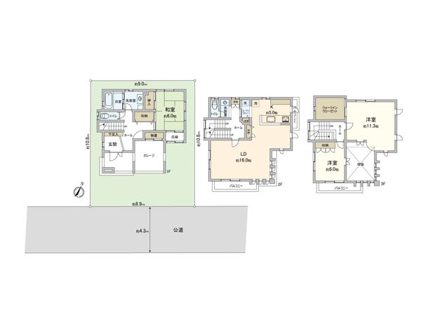 さいたま市桜区大字白鍬 間取図(平面図) さいたま市桜区大字白鍬 間取図(平面図)