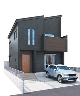 さいたま市大宮区三橋1丁目 1号棟 外観パース図