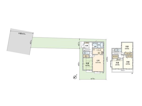 さいたま市北区奈良町 間取図(平面図) さいたま市北区奈良町 間取図(平面図)