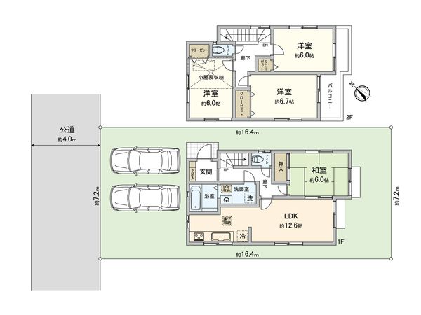 さいたま市北区宮原町4丁目 間取図(平面図)