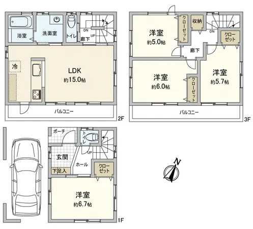 間取図