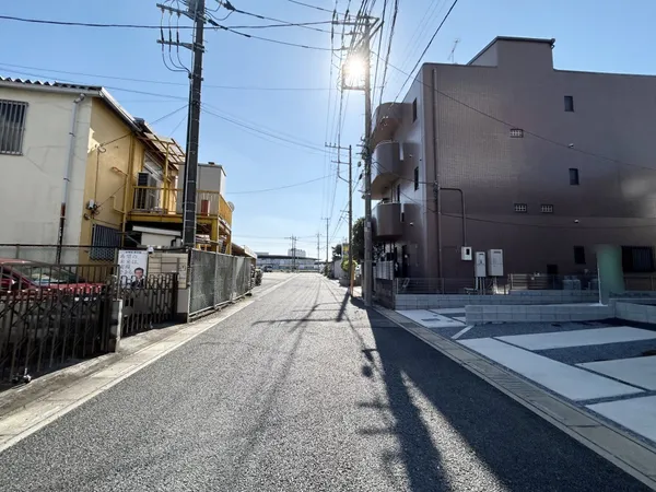 前面道路