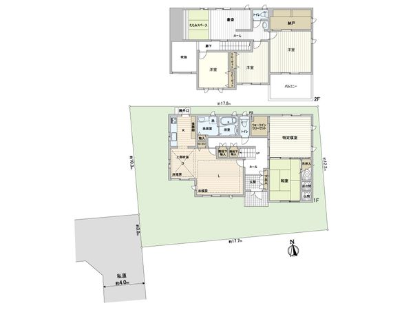 さいたま市北区日進町2丁目 間取図(平面図) さいたま市北区日進町2丁目 間取図(平面図)
