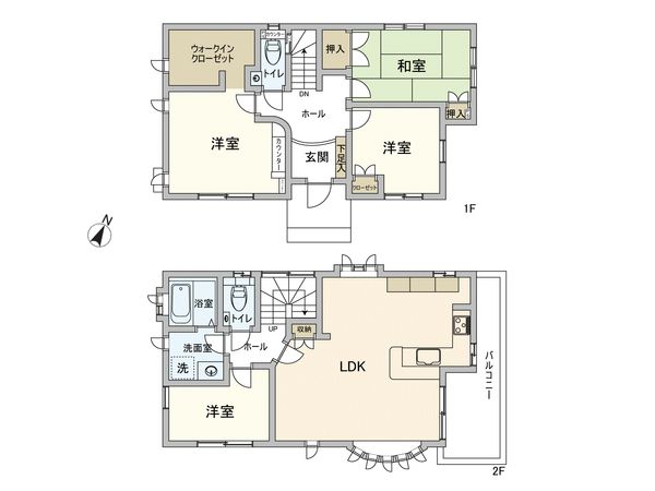 さいたま市北区土呂町2丁目 間取図(平面図) さいたま市北区土呂町2丁目 間取図(平面図)