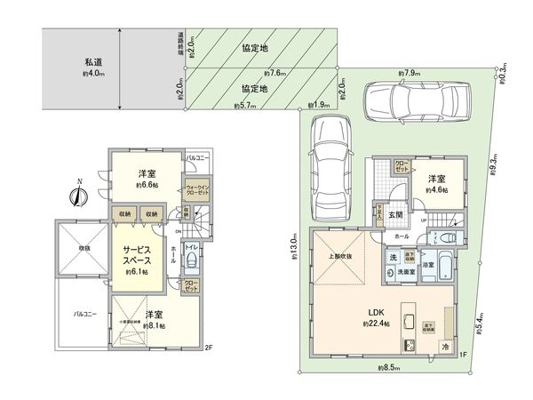 さいたま市大宮区櫛引町1丁目 間取図(平面図) さいたま市大宮区櫛引町1丁目 間取図(平面図)