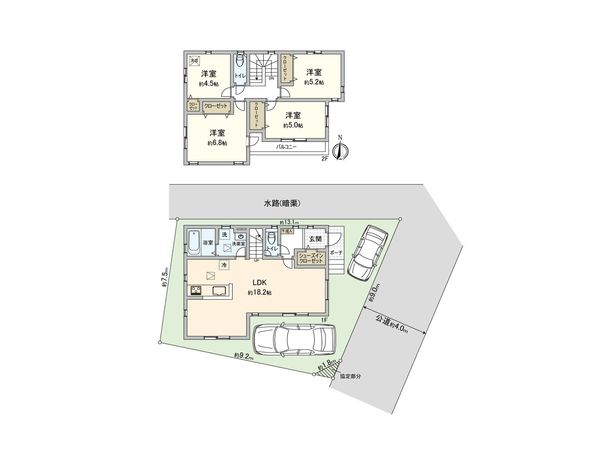 さいたま市見沼区大字大谷 間取図(平面図) さいたま市見沼区大字大谷 間取図(平面図)