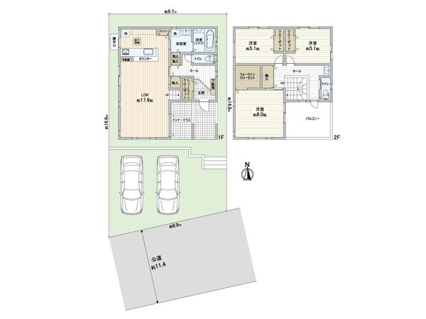 さいたま市西区西大宮2丁目 間取図(平面図)