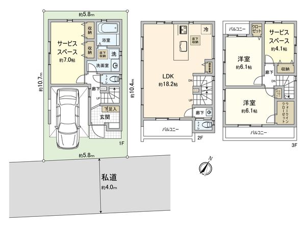 間取図(平面図)