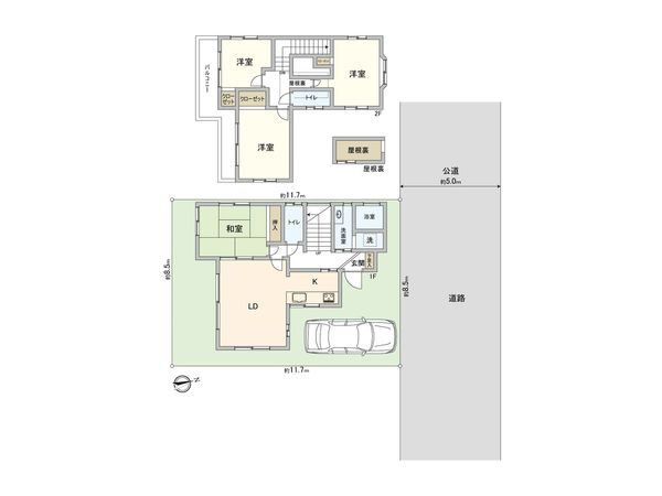 さいたま市西区大字指扇 間取図(平面図) さいたま市西区大字指扇 間取図(平面図)