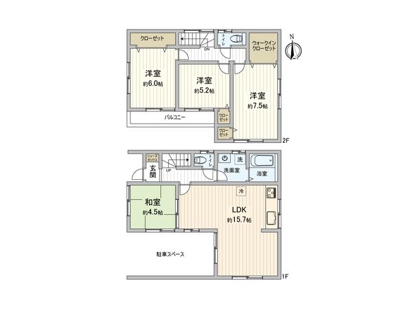 さいたま市北区日進町1丁目 間取図(平面図) さいたま市北区日進町1丁目 間取図(平面図)