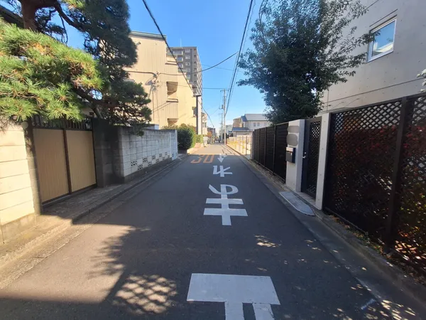 前面道路