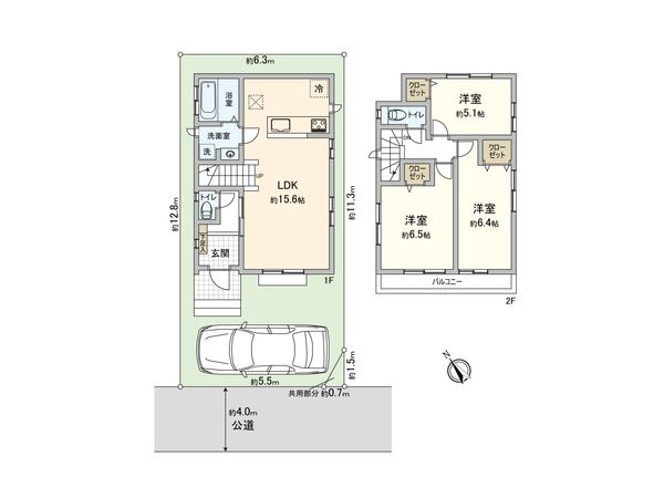 さいたま市見沼区大字中川 間取図(平面図) さいたま市見沼区大字中川 間取図(平面図)