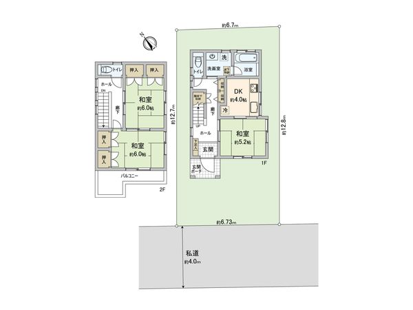 さいたま市見沼区大字中川 間取図(平面図) さいたま市見沼区大字中川 間取図(平面図)