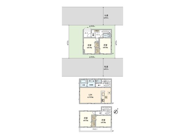 さいたま市西区大字佐知川 間取図(平面図) さいたま市西区大字佐知川 間取図(平面図)