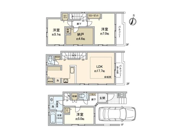 間取図(平面図)