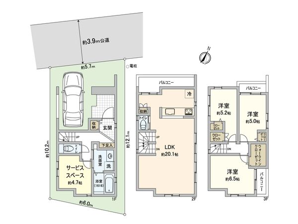 間取図(平面図)