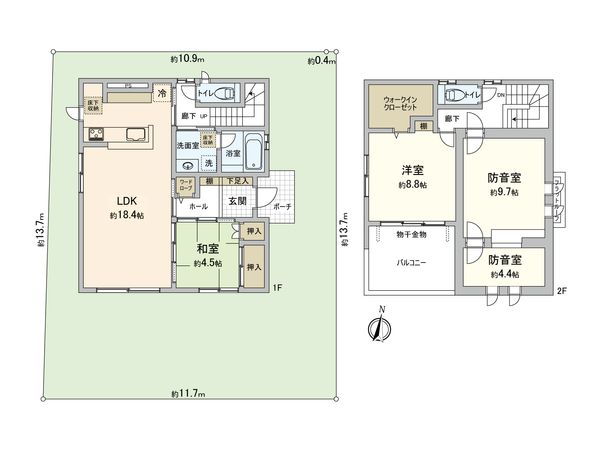間取図(平面図)