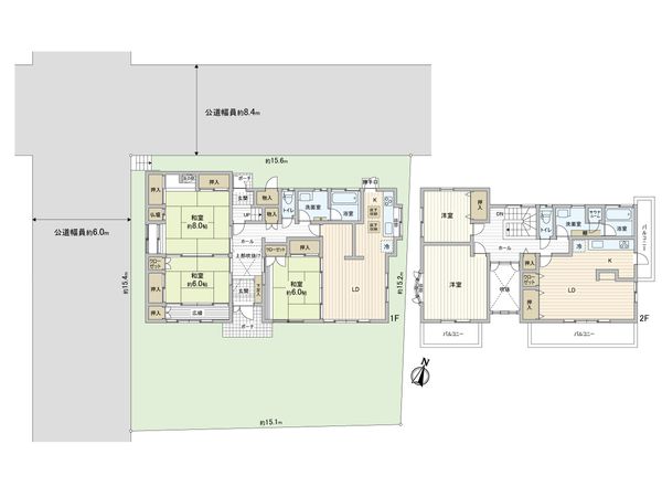 さいたま市西区大字中野林 間取図(平面図) さいたま市西区大字中野林 間取図(平面図)