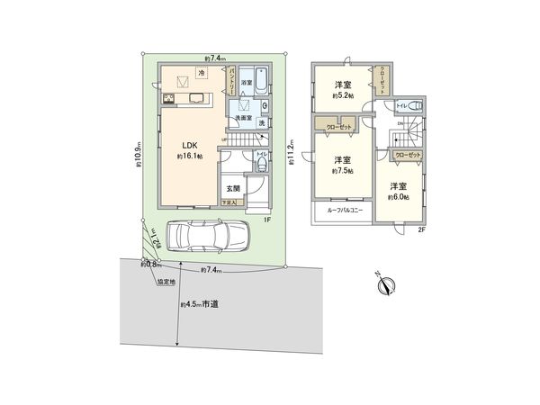 間取図(平面図)