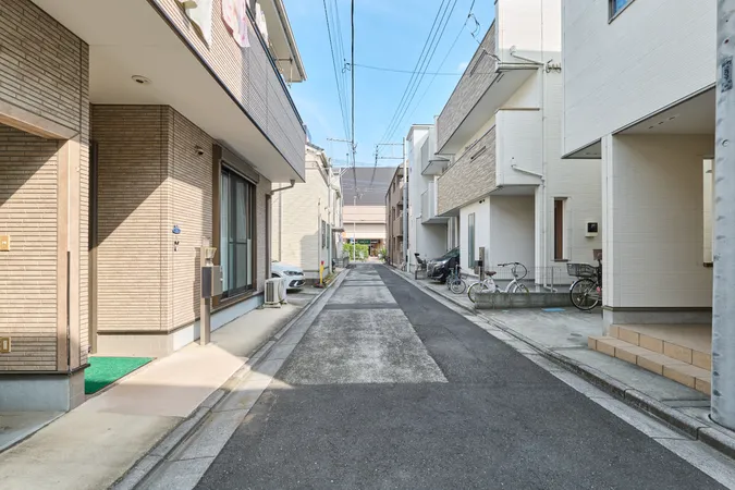 前面道路